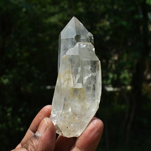 HIMALAYAN LEMURIAN SEED NIRVANA ICE ABUNDANCE SOULMATE CATHEDRAL QUARTZ CRYSTAL. - Picture 5 of 11