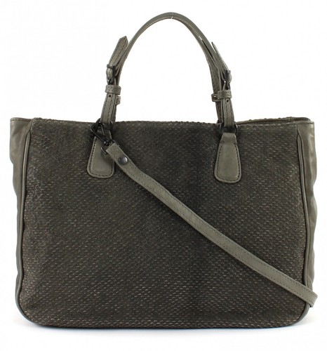 Borsa crossover Caterina Lucchi Agnello borsa a mano borsa a tracolla borsa grey nuova - Foto 2 di 6