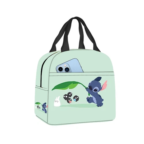 Lilo Stitch Cartoon Galaxy Lunch Bag Insulated Student Snack Picnic Xmas Gift AU - Picture 49 of 55