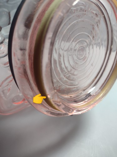 Pink Glass Products de Campagne Canisters Farm's Products Casadis Milano #68/ - Picture 5 of 6