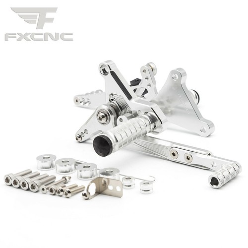 FXCNC CNC Adjustable Rearsets Footpeg Pedal For TNT125 135 2016-2020 2016 2018 - Picture 4 of 20