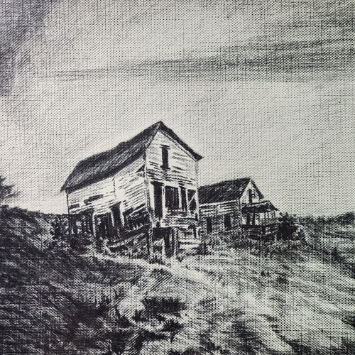 1965 Hurricane Betsy By MARY HALLIK STEINE Art Original 10in X 14in Signed  - Picture 2 of 24