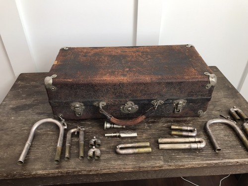 Vintage 1911 Holton New Proportion Cornet Trumpet Coururier Model O Bore ? Rare - Picture 12 of 12