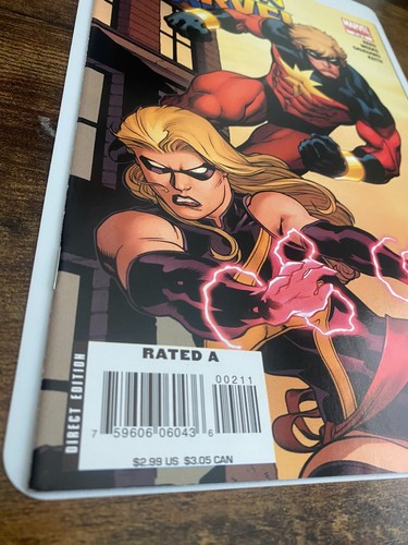 Captain Marvel #2 of 5 Marvel Comics Mini-Series Carol Danvers Key Hero Story Ar - Picture 5 of 6