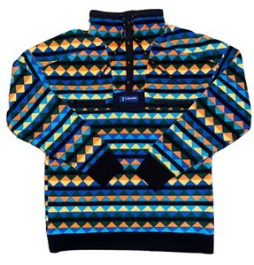 kith x columbia fleece hoodie