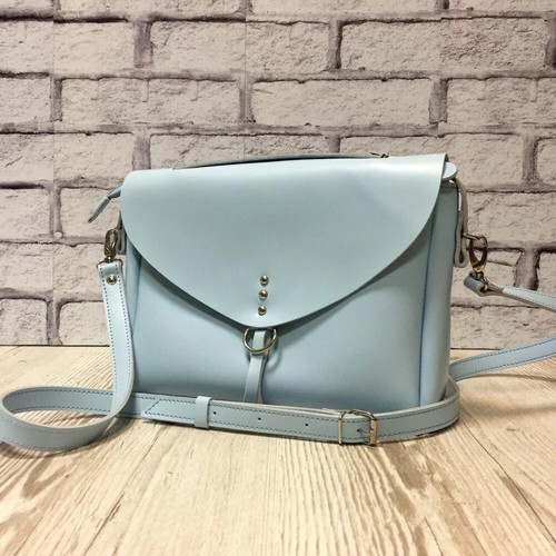 Bandolera de cuero para mujer Bolso de hombro para dama Bolso de mano Rosa Mensajero Cartera - Imagen 11 de 18