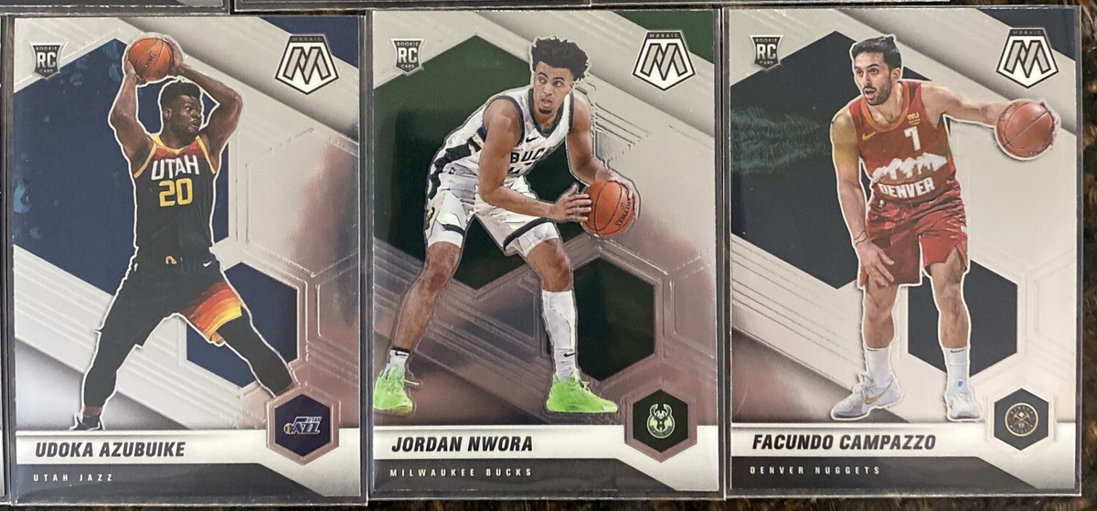 2020-21 Panini Mosaic Basketball Rookie Card Lot RC (13) - Main Image