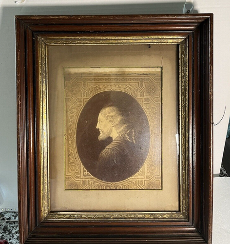 Kupferstich Jesu im Auftrag von Tiberius Caesar 1866 L.O. Kongress Siegel - Bild 1 von 21