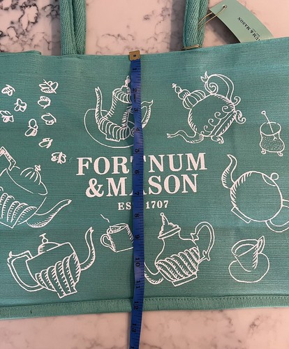 Nuevo bolso grande decorativo para tetera Fortnum & Mason Fortnum’s for Life - Imagen 5 de 7