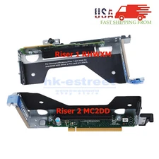 Dell Poweredge R440 PCIe Expansion Card Kit Riser 1& 2 LP RHWXM MC2DD US