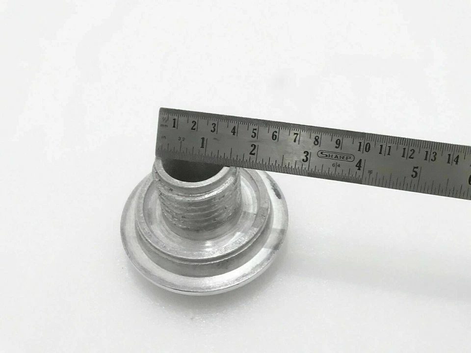 Monza cap 2.5" + Adapter for Vintage BMW R100 RT RS R90 R80 Fuel Gas Petrol Tank - Image 3 of 4