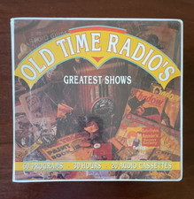 Old Time Radio's Greatest Shows - 20 Audio Cassettes - 60 Programs, 30 Hrs