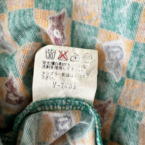 Dior Polo shirt, Christian Dior, USED, CD logos, green, All-over pattern - Picture 7 of 12