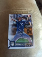2022 Bowman #40 Jackson Kowar RC Kansas City Royals
