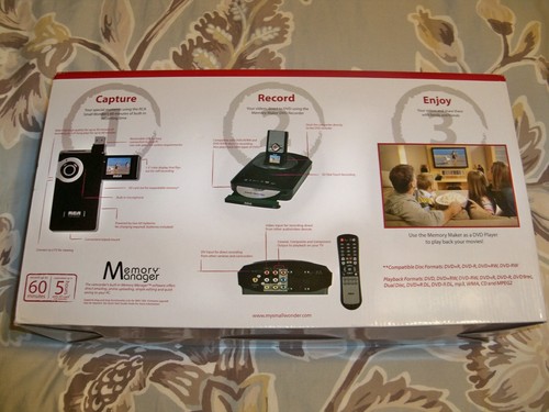 RCA Black Small Wonder + Memory Maker EZDVD2HBD Capture Record Videos to DVD NEW - Picture 2 of 3