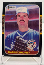1987 DONRUSS #321 MARK EICHHORN Toronto Blue Jays baseball card
