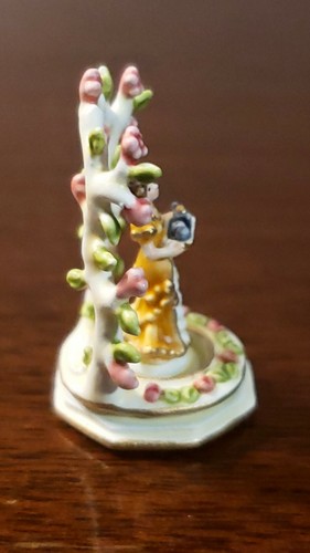 Signierte Zadar Miniatur Bronze Figur "GARTENTEE" #14 von 75 - Bild 3 von 5