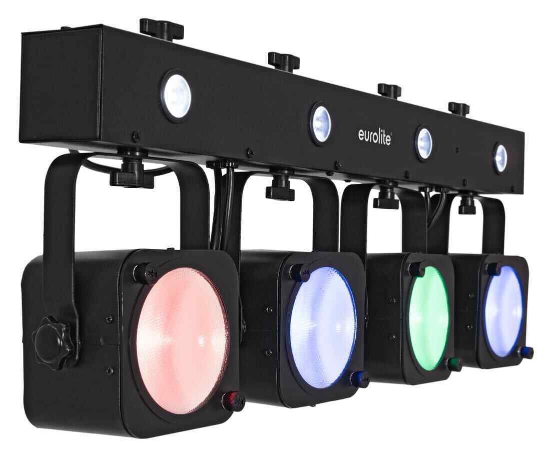 Thumbnail - Eurolite Led Kls-190 Kompakt-lichtset Cob-leds Rgb Dmx Strobe Spot