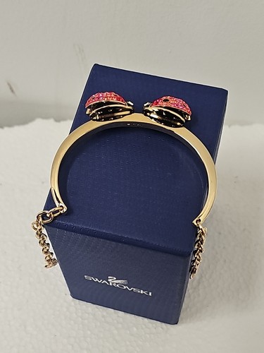 Brazalete Brazalete SWAROVSKI Rosemarie Ladybug Chapado en Oro  - Imagen 2 de 5