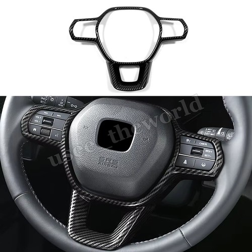 Cubierta de accesorios interiores de fibra de carbono para Honda Civic 2022 2023 2024 2025 - Imagen 25 de 60