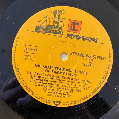 SAMMY DAVIS JR.: The Most Beautiful Songs (DLP Reprise 64014 / FOC / NM) - Imagen 5 de 5