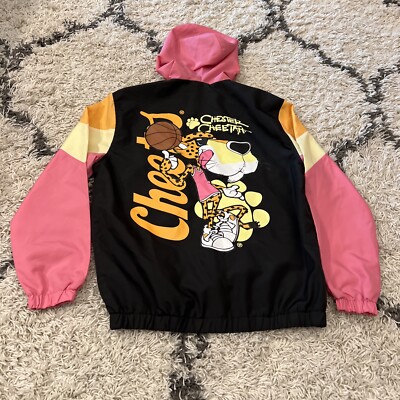 【WONDER WONDER】Zeke Stripe Bokashi Button Color Hood T CHESTER Cheetah Cheetos Wind breaker Hoodie / Jacket Multi