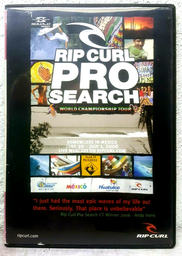 Surfing DVD Surf Movie - Rip Curl Pro Search World Championship 2006 Andy Irons