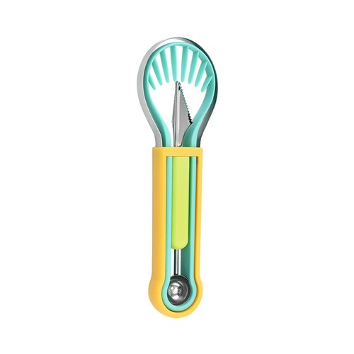 Melon Baller Scoop Set,Upgrade 4 In 1 Stainless Steel Fruit Carving Tool HA - Picture 18 of 22