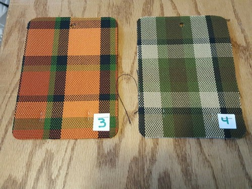 BMW E30 325e 325i 318 SPORT SEAT UPHOLSTERY KIT  CENTERS GERMAN TARTAN PLAIDS - Picture 6 of 11