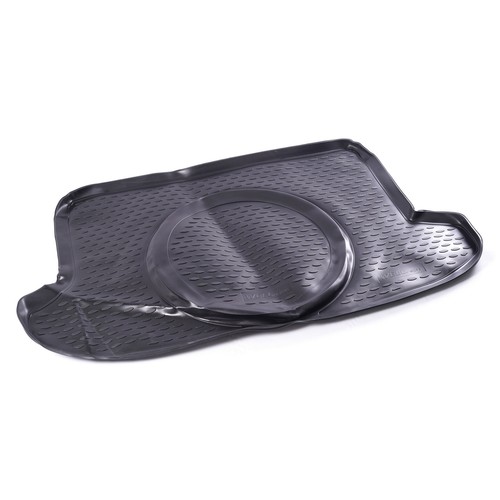 Alfombrilla de carga negra para todo tipo de clima revestimiento de maletero Wellvisors para Toyota 86 FR-S BRZ 13-20 - Imagen 1 de 5