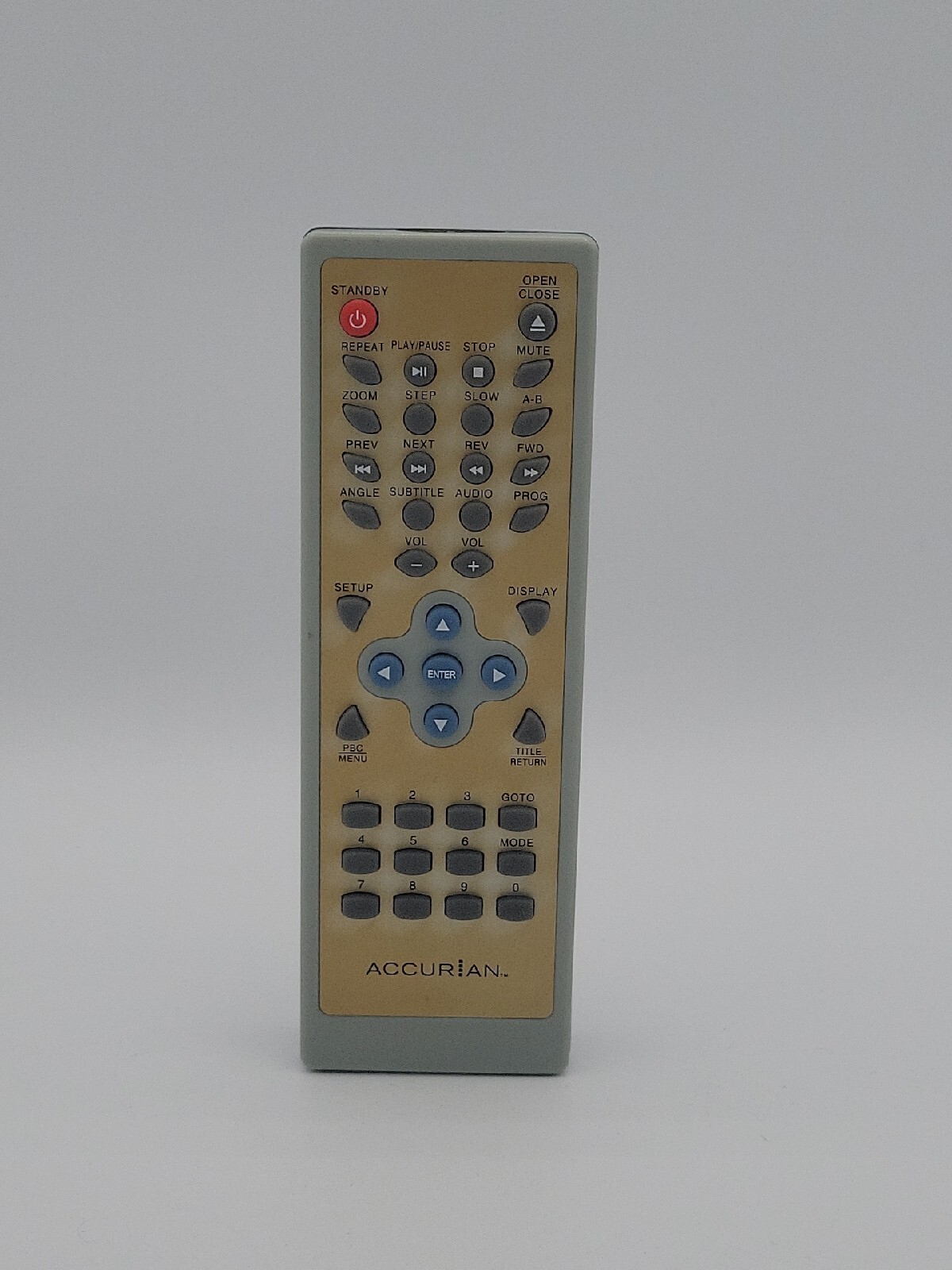 ACCURIAN ADP3298 Remote Control for Portable DVD Player eBay