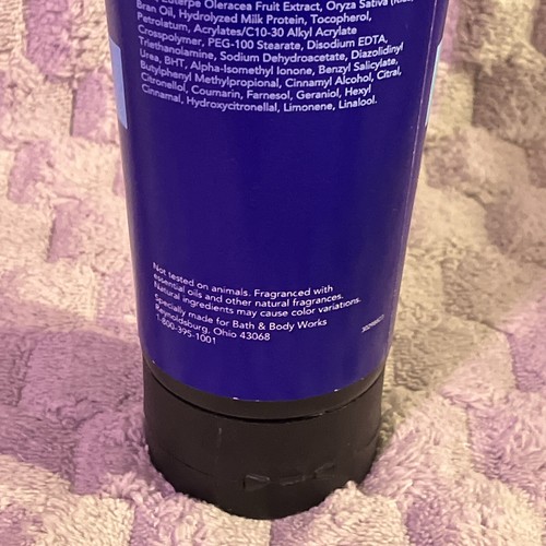 Bath & Body Works Aromatherapy Sleep Lavender Vanilla Body Cream 8 oz. - Picture 8 of 8
