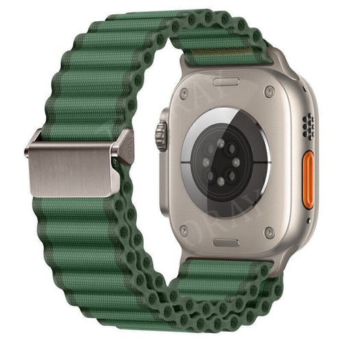 Woven Nylon Band For Apple Watch Sport Loop iWatch Series 10 9 8 7 6 5 4 3 Ultra - Picture 5 of 22