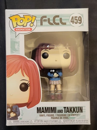 Funko Pop! Vinyl: FLCL - Mamimi with Takkun #459 - Minor Box Damage
