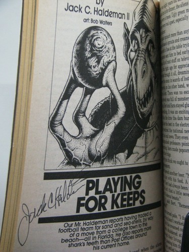 Isaac Asimov's May 1982,signed by 9,Brin,Farber,Somtow,Jack Haldeman,DK Moran,++ - Picture 9 of 12