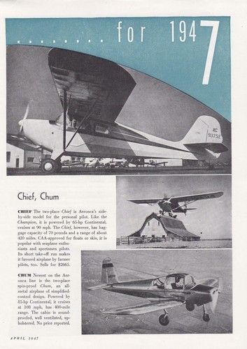 Aeronca Champion & Chum Aircraft Report 6/12/2025c - Picture 2 of 2