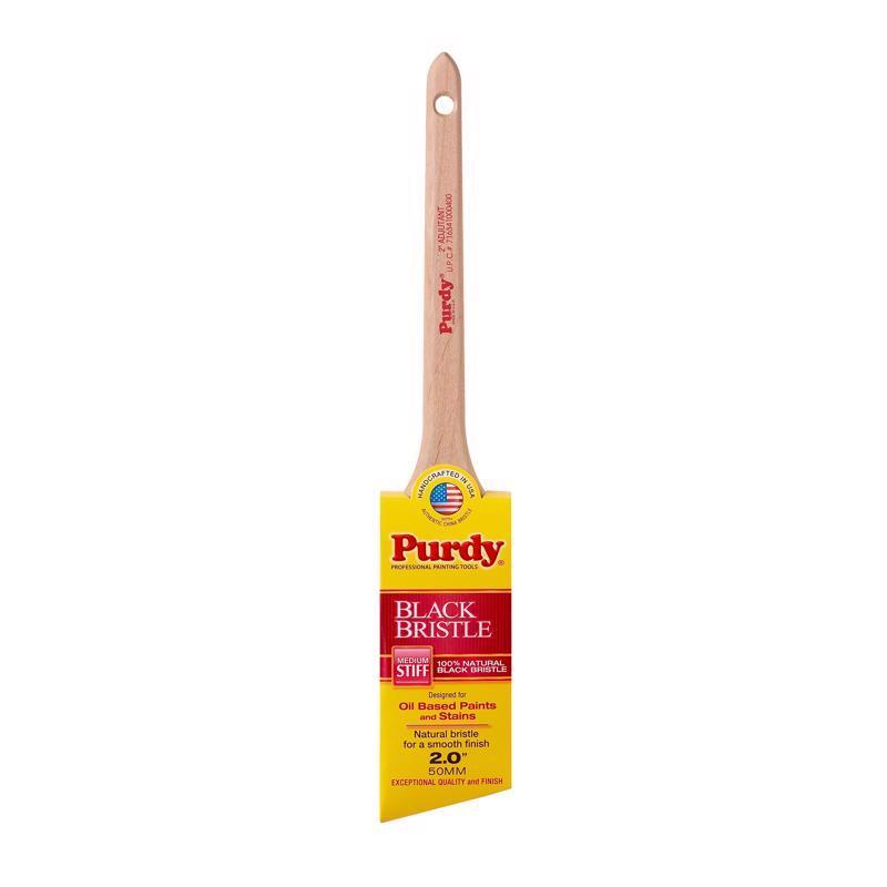 Purdy 144024020 Adjutant Medium Stiff Black China Angle Trim Paint Brush 2 W in.
