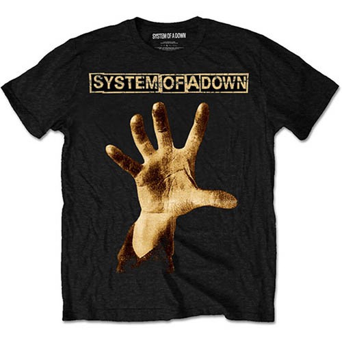 System Of A Down Hand T-shirt OFICJALNA - Zdjęcie 1 z 1