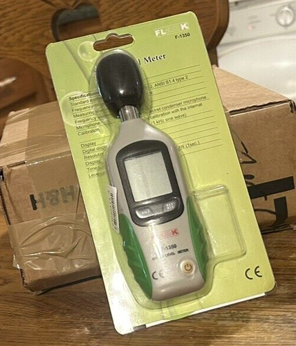 Mini misuratore di livello sonoro digitale FLANK F-1350 40dB-130dB nuovo con manuale - Foto 3 di 4