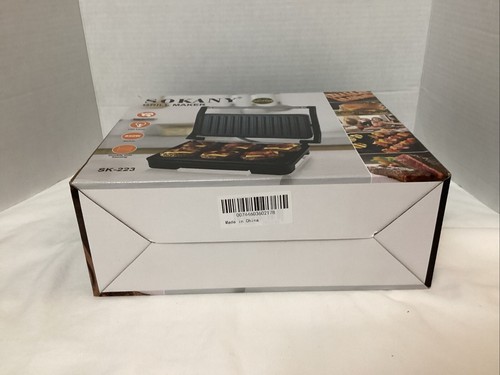 SOKANY GRILL Maker Electric Grill Nonstick Grid Sandwich Maker Griddle 850W - Picture 8 of 14