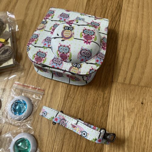 Fujifilm Instax Mini 8 case and accessory bundle Owl Theme - camera Not Included - Picture 2 of 10