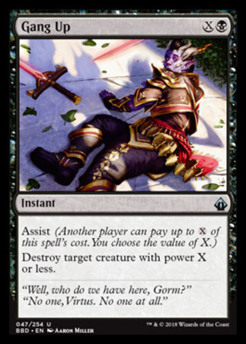 Gang Up NM, English MTG Battlebond - Picture 1 of 1