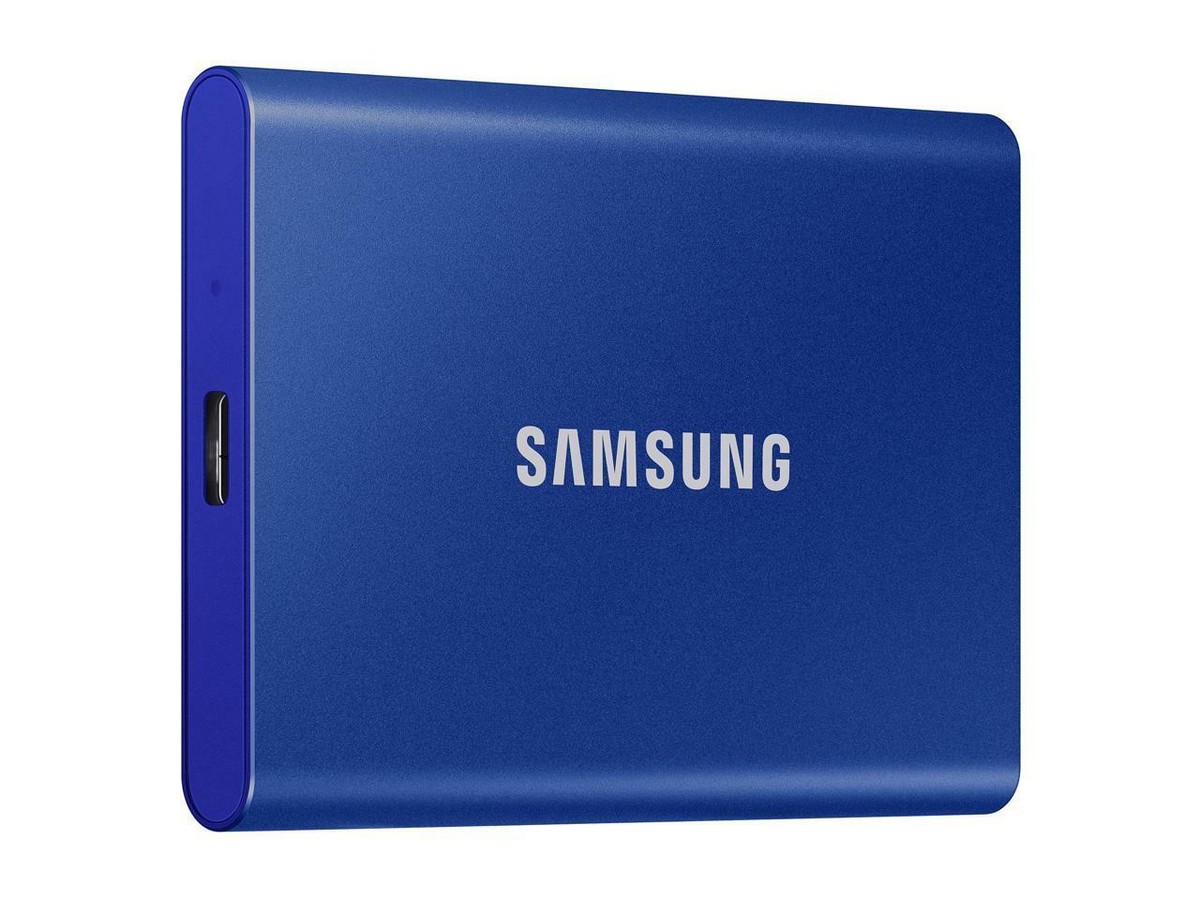 SAMSUNG T7 Portable 1TB SSD - Blue for sale online | eBay