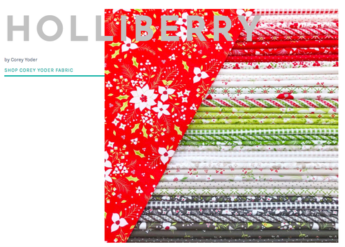 Moda CORIANDER SEEDS 29146 11 White COREY YODER Quilt Fabric HOLLI BERRY - Picture 4 of 6