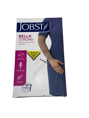 Jobst - Bella Strong Arm Sleeve Lymphedema Beige Compression 15-20 Size & Color