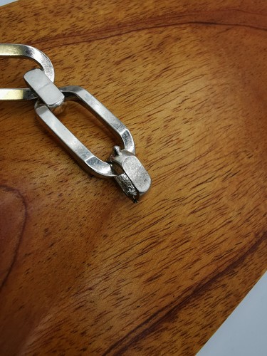 Armkette 925 Silber, 70-er Jahre Kult, 19 cm lang, 72 gr. schwer !! - Bild 3 von 8