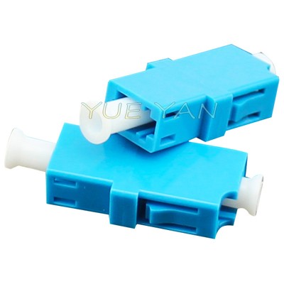 10 pcs LC to LC Singlemode Simplex Coupler Optical Fiber Adapter Connector LC-LC