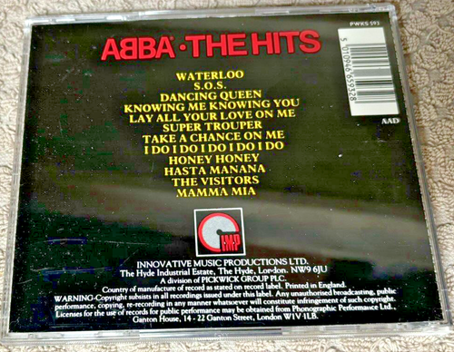 ABBA The Hits CD - Picture 3 of 3