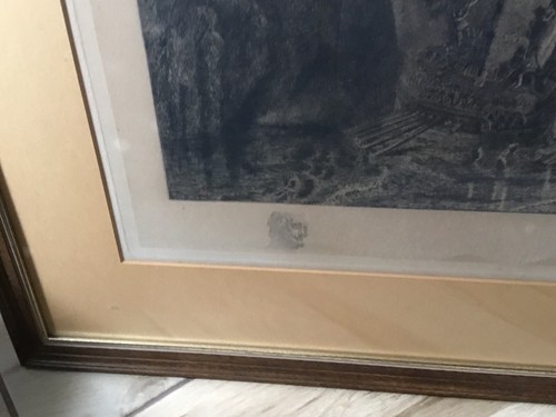 Alexander Gravier After J M W Wender Odysses verspottetes Polyphem 1896-1905 Schild - Bild 6 von 13