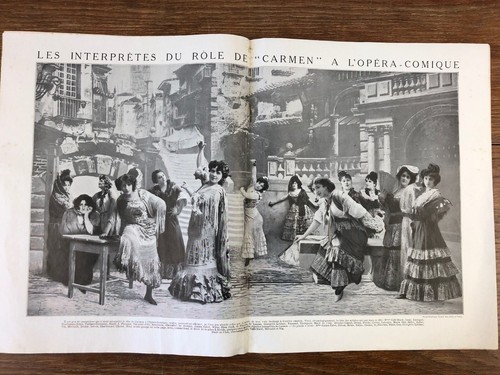 Pierre Lafitte Revue MUSICA # 117 (Juin 1912) Nr Special GEORGES BIZET - Picture 5 of 6